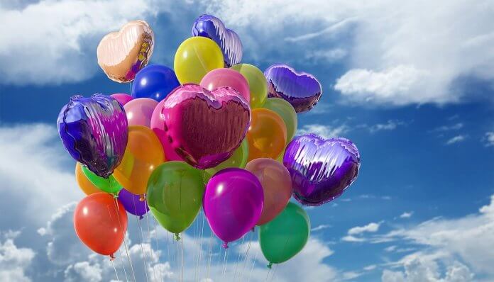 helium party balony