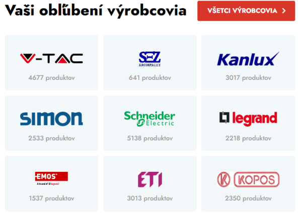 cb elektro výrobcovia