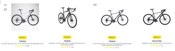 triban cestny bicykel